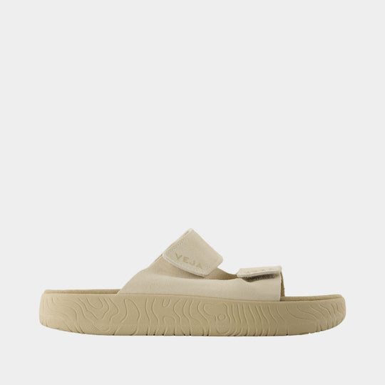 Sandales Etna - Veja - Cuir - Blanc