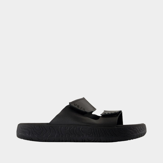 Sandales Etna - Veja - Cuir - Noir