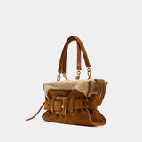 Sac Porté Épaule Anthem - Balmain - Cuir - Marron