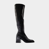 Bottes Reedition Ac - Courreges - Cuir - Noir