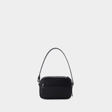 Sac Caméra Slim - Courreges - Cuir - Noir