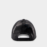 Casquette Reedition - Courreges - Vinyle - Noir