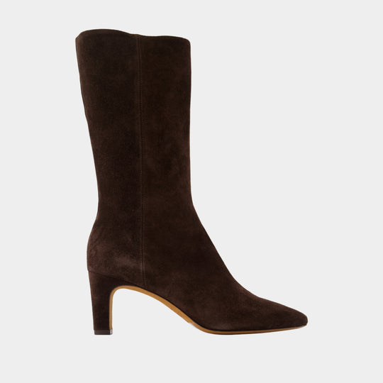 Bottines Elsa - Rouje - Cuir - Marron