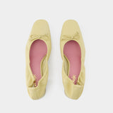 Escarpins Nicoise - Rouje - Cuir - Beige