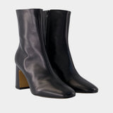 Bottines Claudia - Rouje - Cuir - Noir