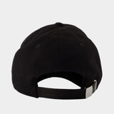 Chapeau Mcqueen Stacked - Alexander Mcqueen - Coton - Noir/Ivoire