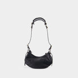 Sac Porté Épaule Le Cagole XS - Balenciaga - Cuir - Noir