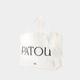 Cabas Large - PATOU - Coton - Blanc