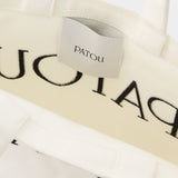 Cabas Vertical - PATOU - Coton - Blanc