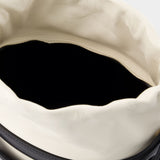Sac À Main Rise - Alexander McQueen - Cuir - Noir/Ivoire