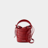 Sac À Main Rise - Alexander McQueen - Cuir - Bordeaux