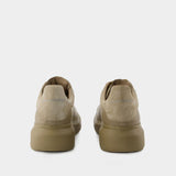 Sneakers Oversized - Alexander McQueen - Cuir - Marron
