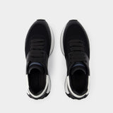 Sneakers Sprint Runner - Alexander McQueen - Cuir - Noir