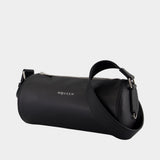 Sac À Bandoulière Roller Small - Alexander McQueen - Toile - Noir