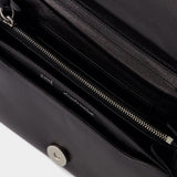 Sac Porté Épaule Voulez Vous - AMI Paris - Cuir - Noir