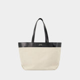 Cabas East West - AMI Paris - Lin - Beige