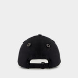 Casquette Lettering - AMI Paris - Synthétique - Noir