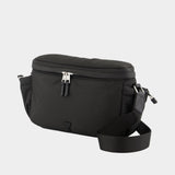 Sac À Bandoulière Adc Messenger - AMI Paris - Synthétique - Noir