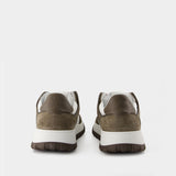 Sneakers Mid - AMI Paris - Cuir - Blanc