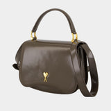 Sac À Main Paris Paris - AMI Paris - Cuir - Kaki