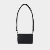 Sac À Bandoulière Adc - AMI Paris - Cuir - Noir