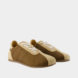 Sneakers Soft - AMI Paris - Toile - Marron
