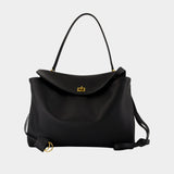 Sac À Main Rodeo Top Handle Large - Balenciaga - Cuir - Noir