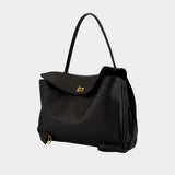 Sac À Main Rodeo Top Handle Large - Balenciaga - Cuir - Noir