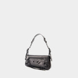 Sac Porté Épaule Le Cagole Sling S - Balenciaga - Cuir - Noir