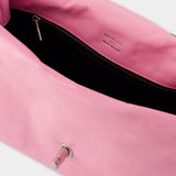 Sac Porté Épaule Monaco Sling S - Balenciaga - Cuir - Rose