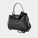Sac À Main Rodeo Top Handle Medium - Balenciaga - Cuir - Noir