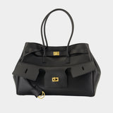 Cabas Rodeo Small - Balenciaga - Cuir - Noir