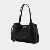 Sac À Main Bel Air Carry All Medium - Balenciaga - Cuir - Noir