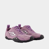 Sneakers Monday Ultra - Balenciaga - Cuir - Violet