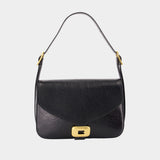 Sac Porté Épaule Clicca M - Balenciaga - Cuir - Noir