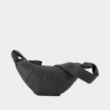 Sac À Bandoulière Small Croissant - Lemaire - Cuir - Noir