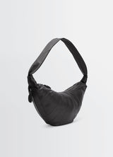 Sac À Bandoulière Large Croissant - Lemaire - Cuir - Noir