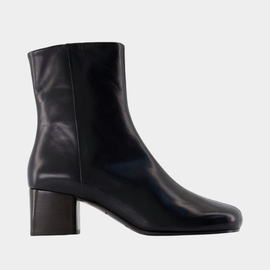 Bottines Anatomic 55 - Lemaire - Cuir - Noir