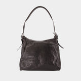 Sac Porté Épaule Belted Hobo - Lemaire - Toile - Marron
