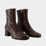 Bottines Anatomic 55 - Lemaire - Cuir - Marron