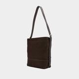 Sac Porté Épaule Small Belted - Lemaire - Cuir - Marron