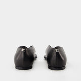 Sandales- Courreges - Cuir - Noir