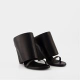 Sandales - Courreges - Cuir - Noir