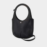 Sac À Main Holy - Courreges - Cuir - Noir