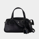 Sac À Main Friday - Courreges - Cuir - Noir