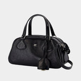 Sac À Main Friday - Courreges - Cuir - Noir