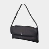 Pochette Cuff - Courreges - Cuir - Noir