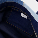 Cabas Fox Head Weekender - Maison Kitsune - Denim - Bleu