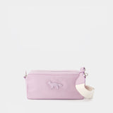 Sac Porté Épaule Cloud Baguette - Maison Kitsune - Cuir - Lilas