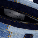 Cabas Fox Head Mini - Maison Kitsune - Denim - Bleu
